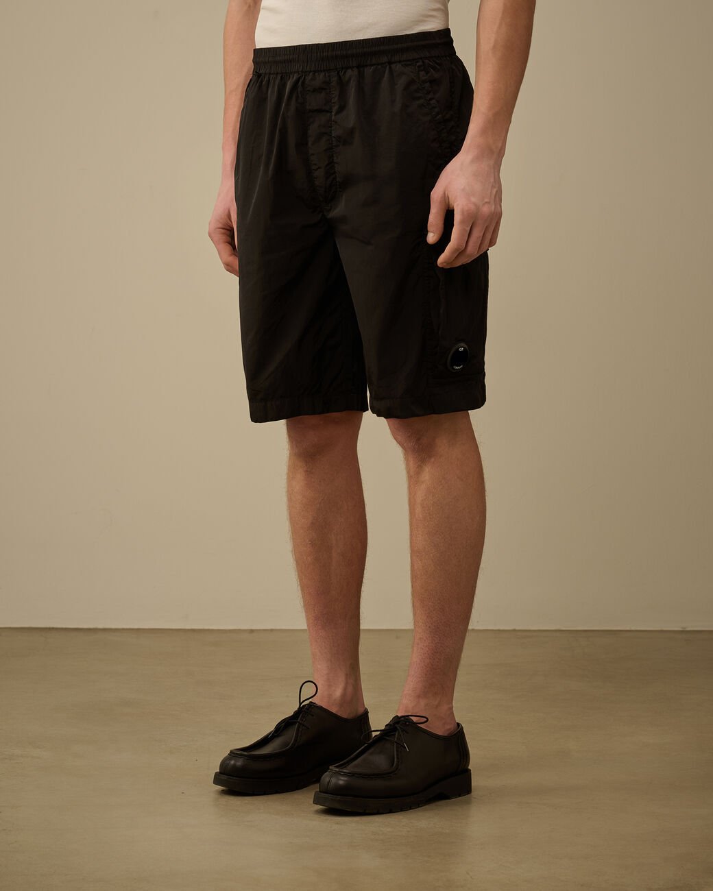 Short C.P. Company Noir - Chrome - R - SHORT