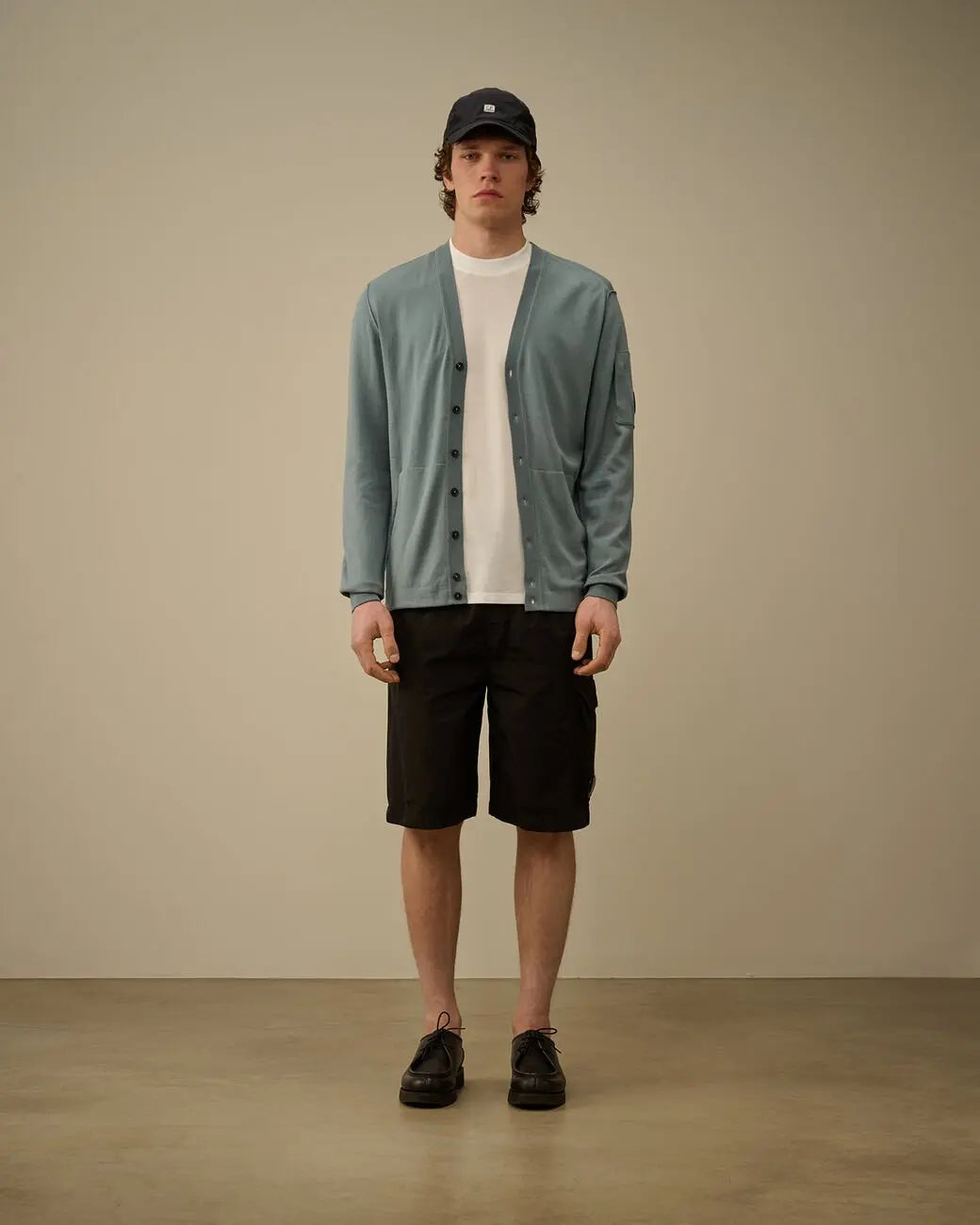 Short C.P. Company Noir - Chrome - R - SHORT