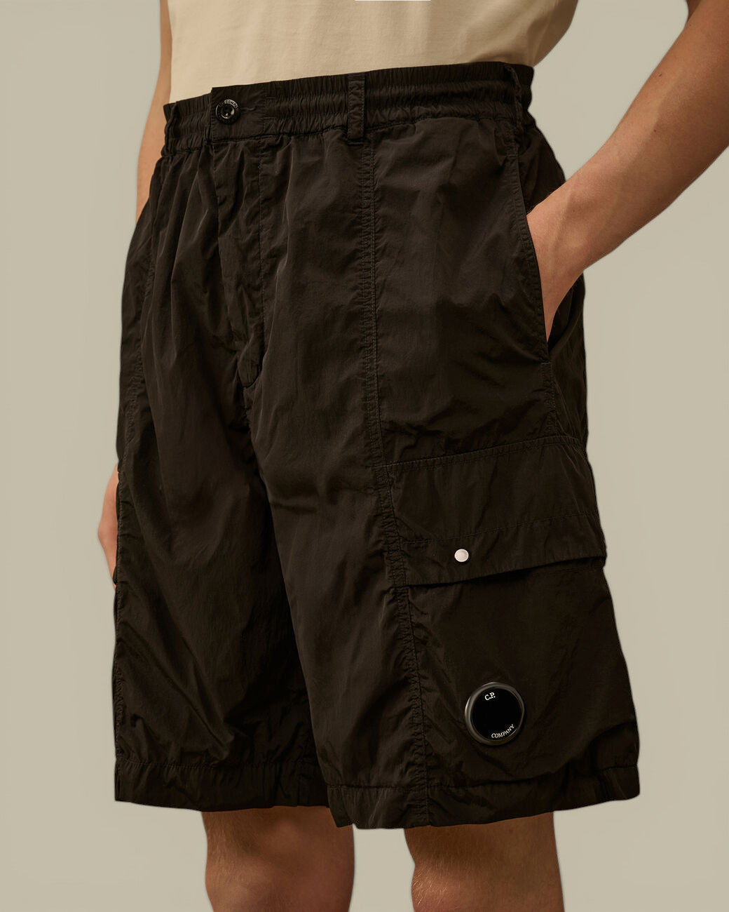 Short C.P.Company Noir - Chrome-R C.P. Company