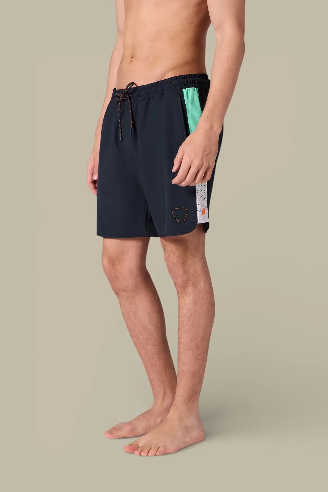 Short de Bain Gertrude - Stretch Marine Menthe - SHORT