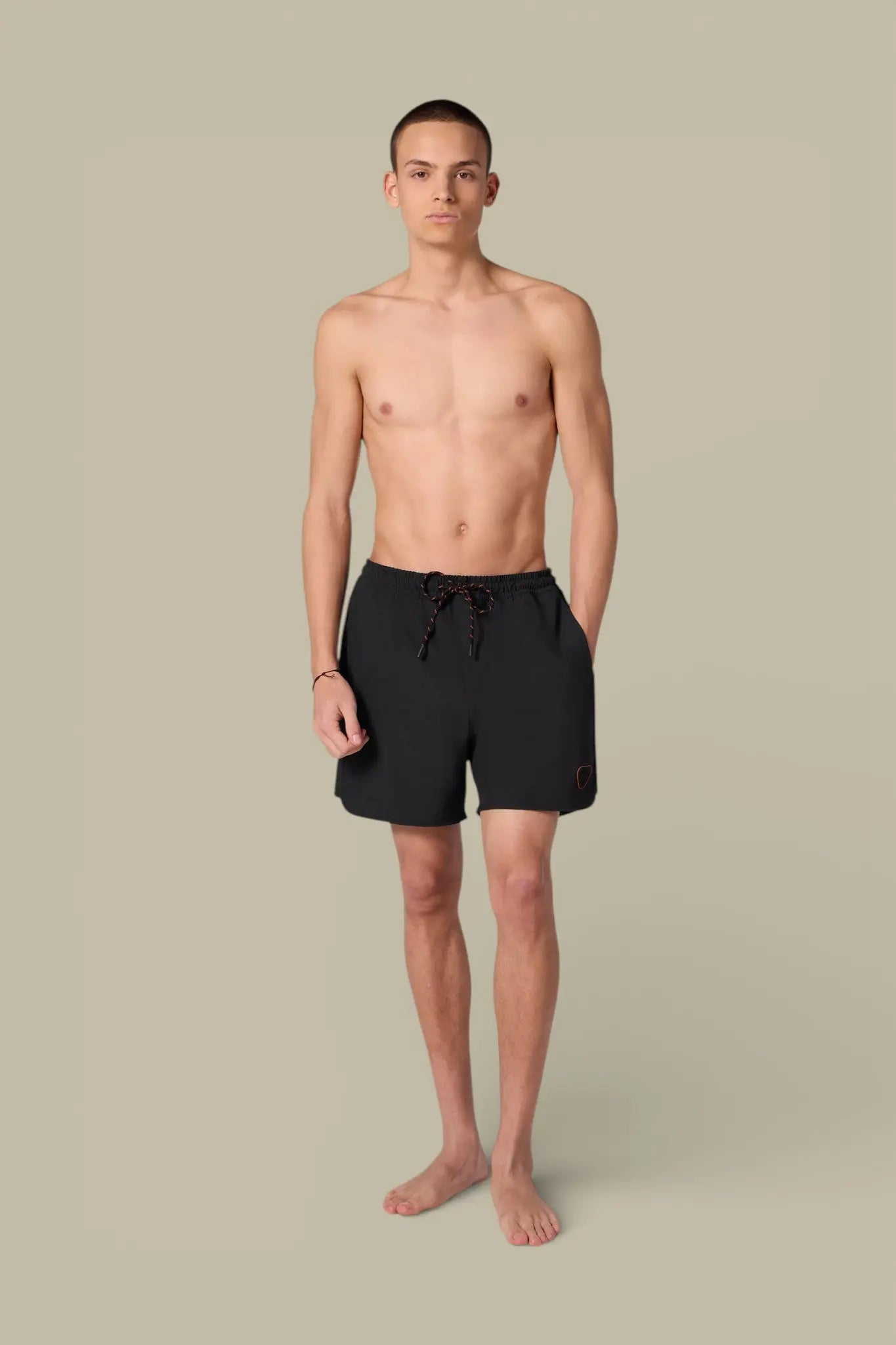 Short de Bain Gertrude - Stretch Noir - SHORT