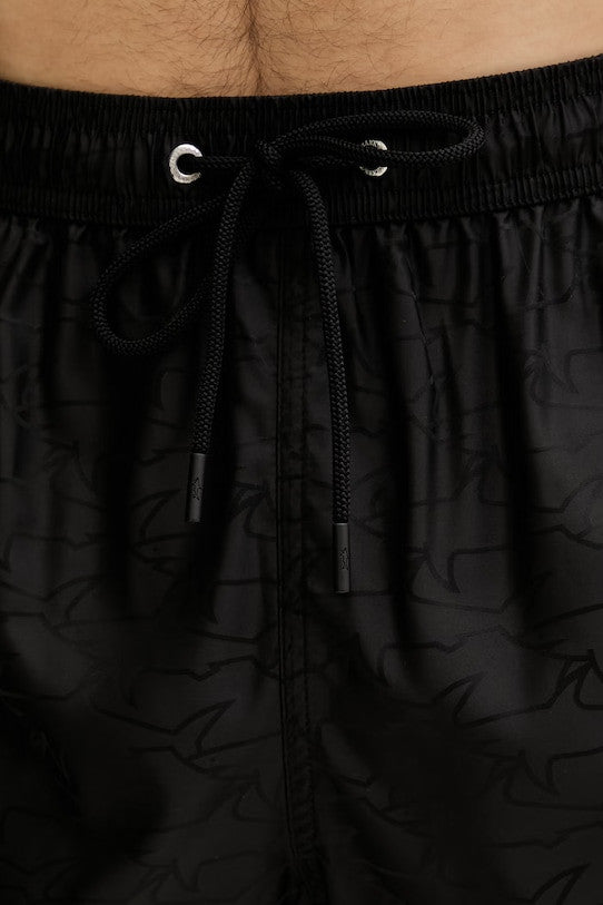 Short de Bain Paul And Shark Noir - Monogramme Paul and Shark
