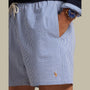 Short de Bain Ralph Lauren Bleu - Seersucker à Rayures Ralph Lauren