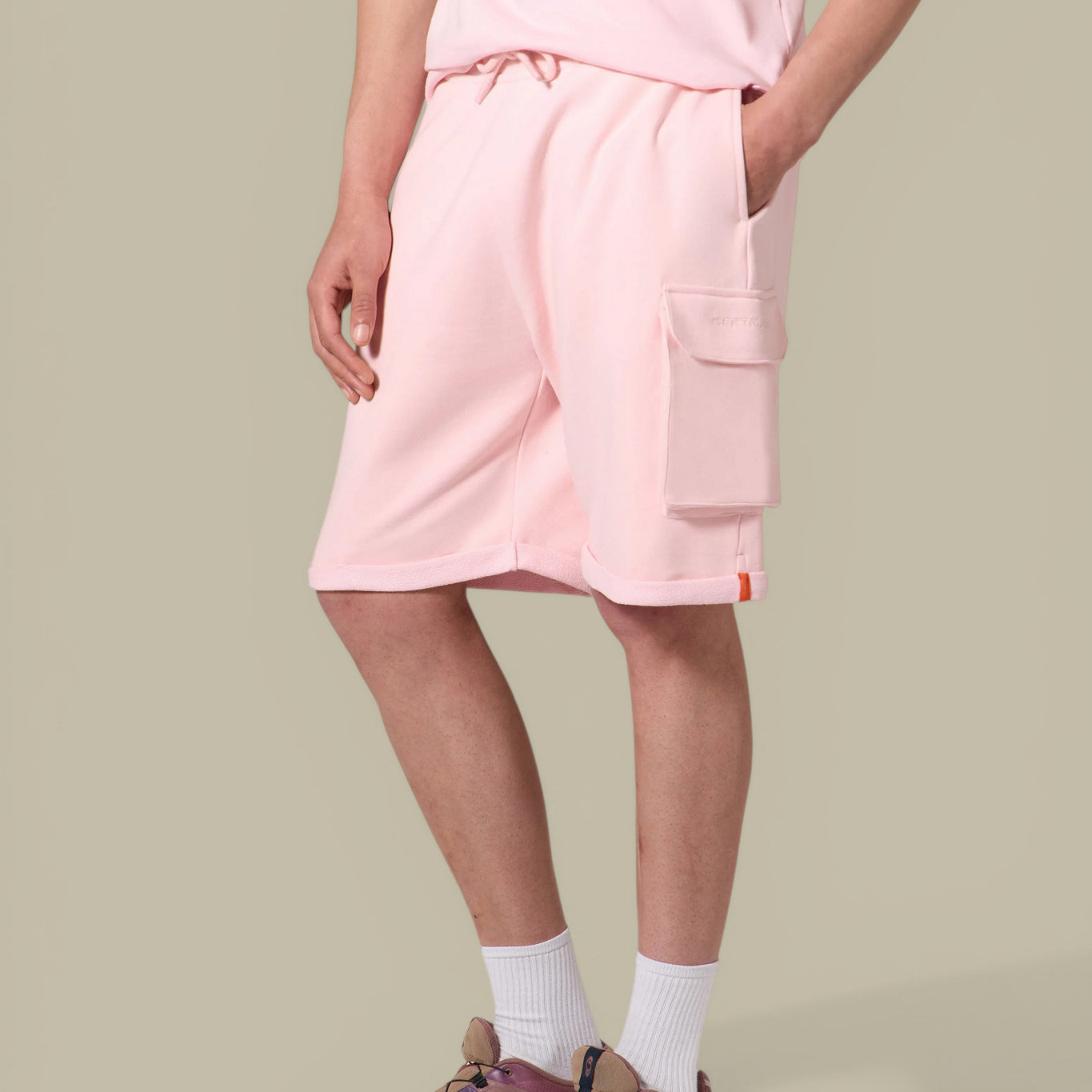 Short Gertrude Rose - Molleton Gertrude