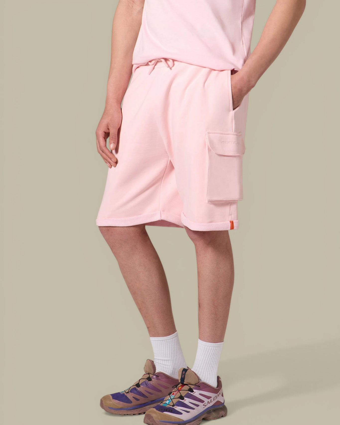 Short Gertrude Rose - Molleton Gertrude