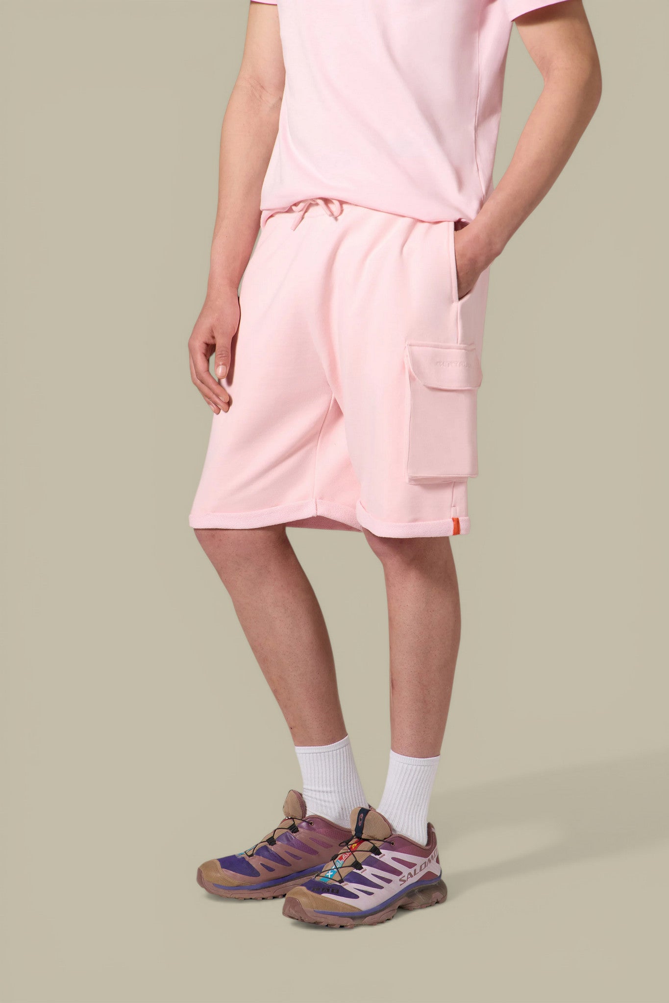 Short Gertrude Rose - Molleton Gertrude