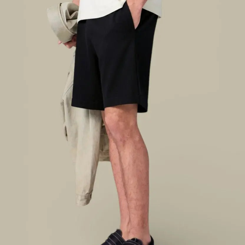 Short en maille Gertrude Noir - Isidore - SHORT