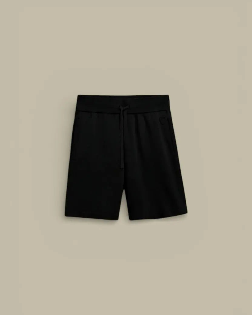 Short en maille Gertrude Noir - Isidore - SHORT