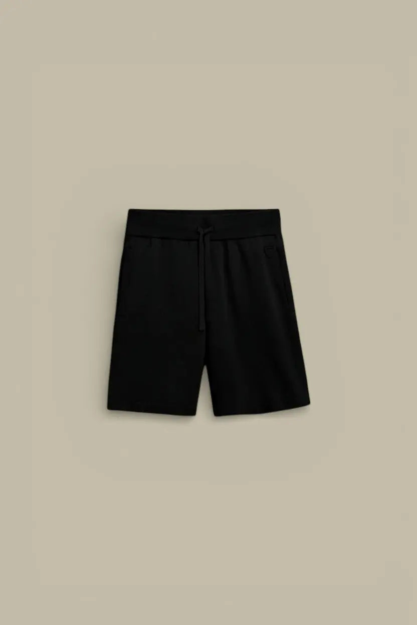 Short en maille Gertrude Noir - Isidore - SHORT
