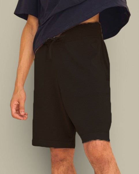 Short Gertrude En Maille Noir - Isidore - SHORT