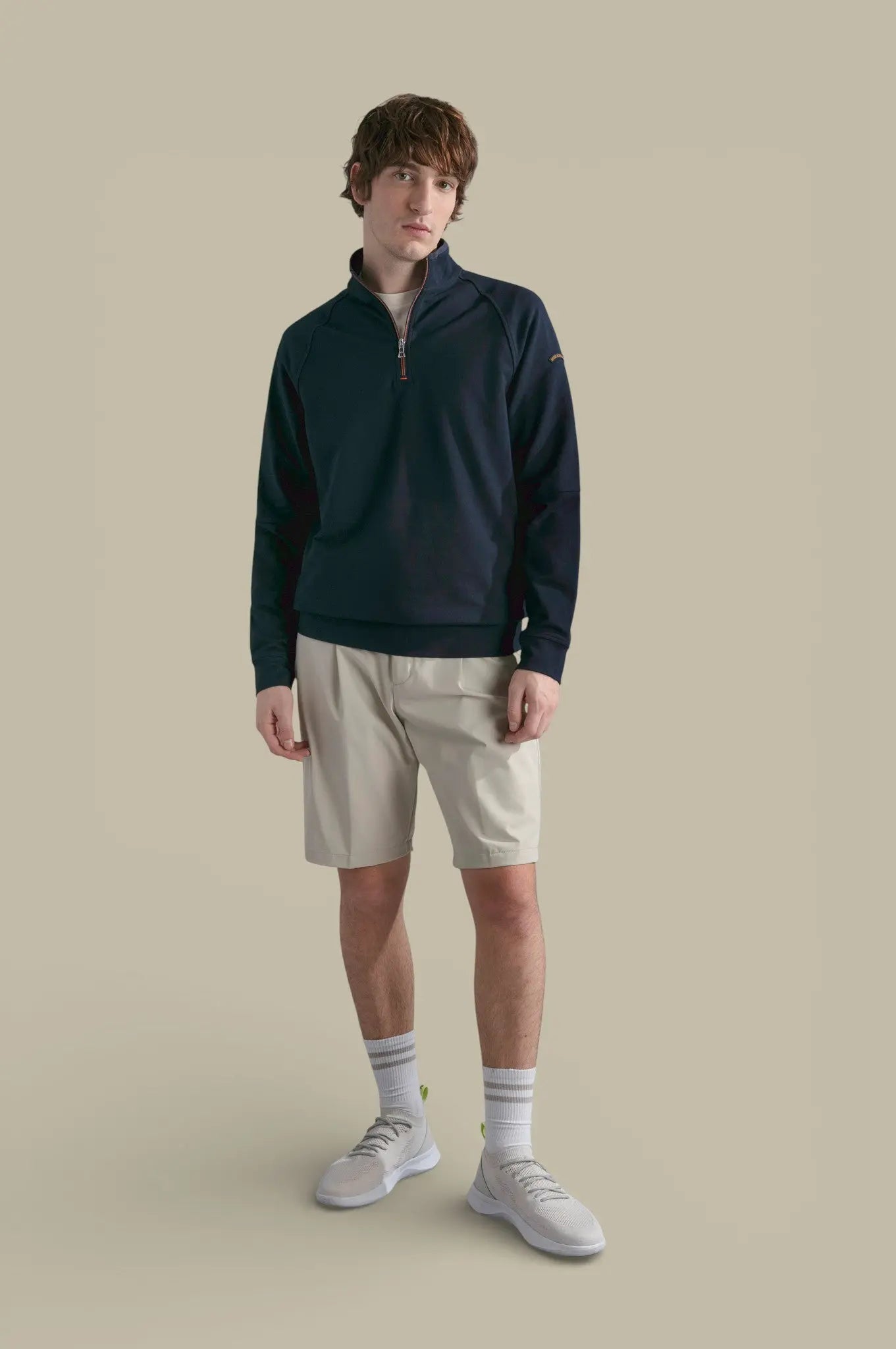 Short Paul And Shark Beige - Dynamic Stretch - SHORT