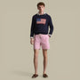 Short de Bain Ralph Lauren Rose - Seersucker à Rayures Ralph Lauren