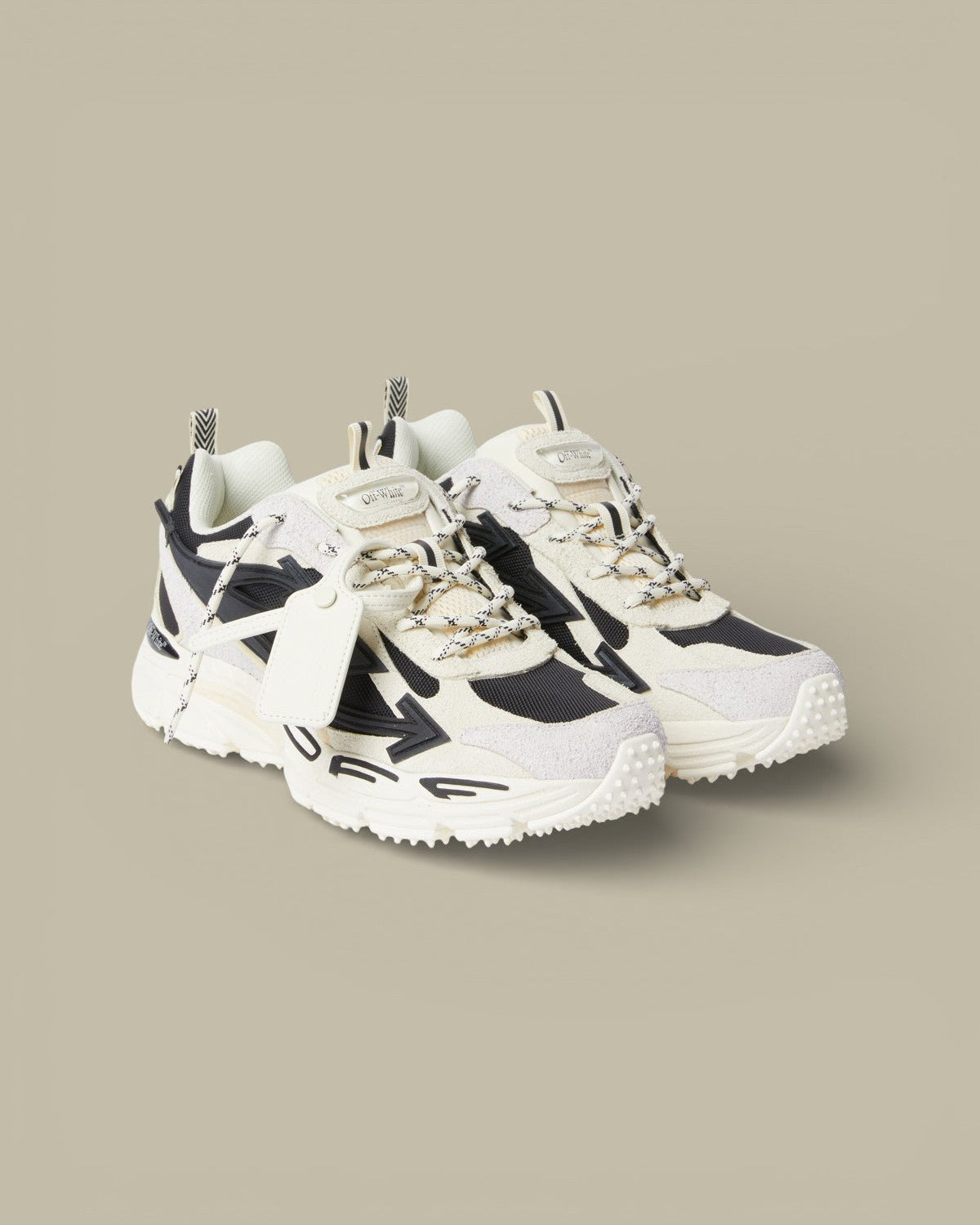 Sneakers Off - White Be Right Back - Beige - chaussure
