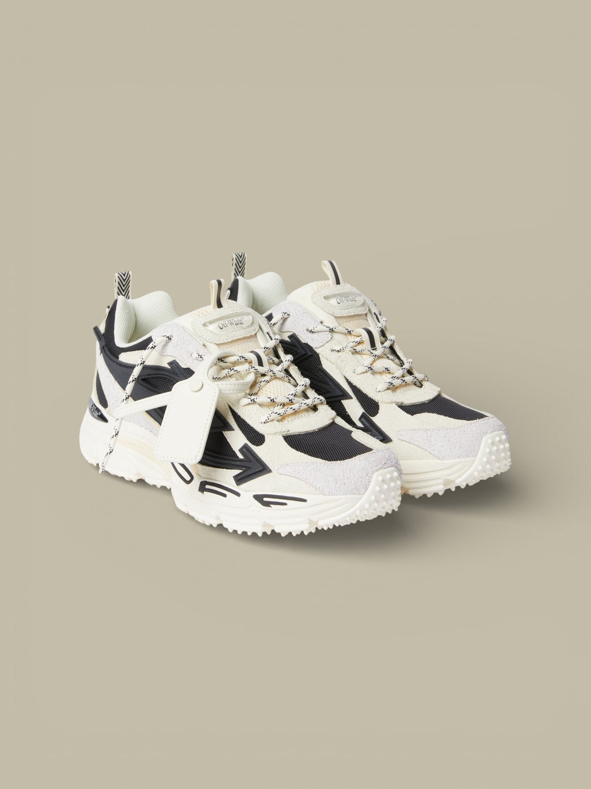 Sneakers Off - White Be Right Back - Beige - chaussure