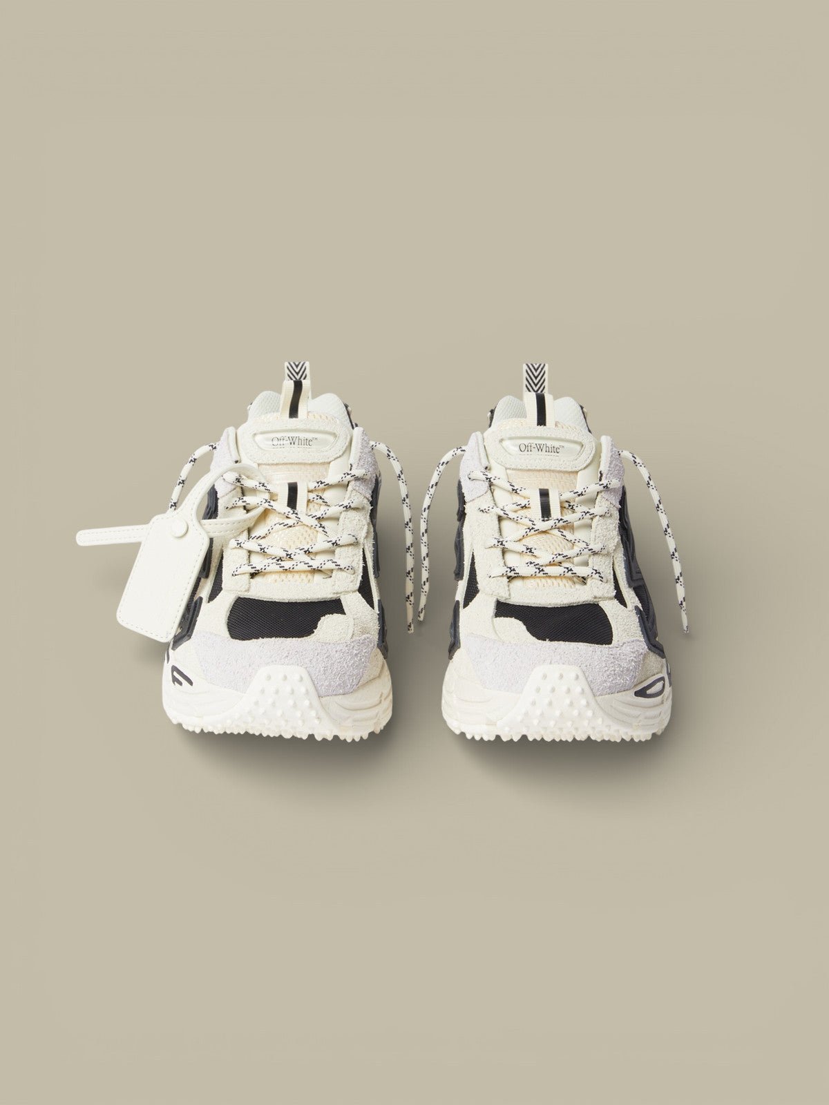 Sneakers Off - White Be Right Back - Beige - chaussure
