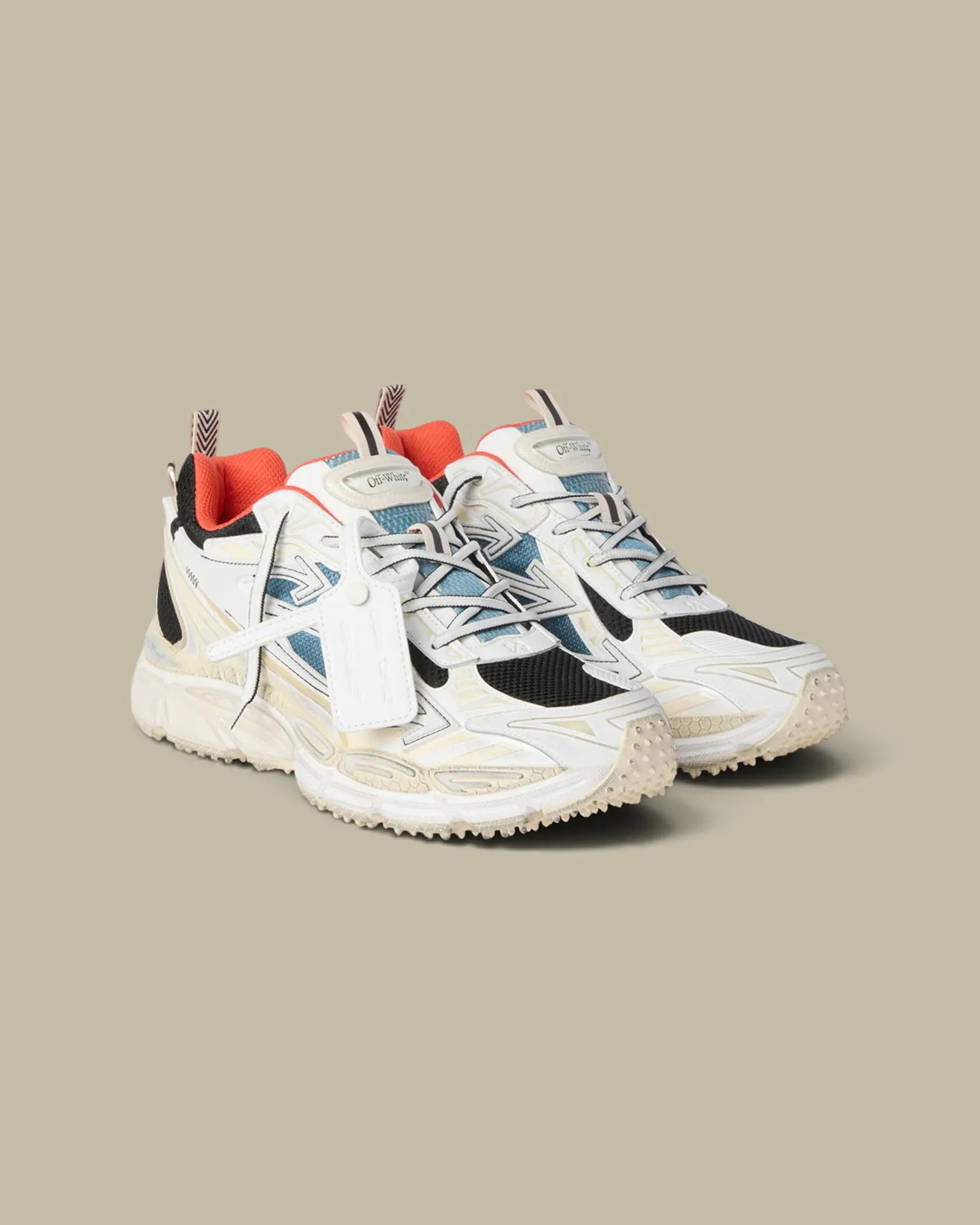 Sneakers Off-White Be Right Back  - Beige Bleu Off-White