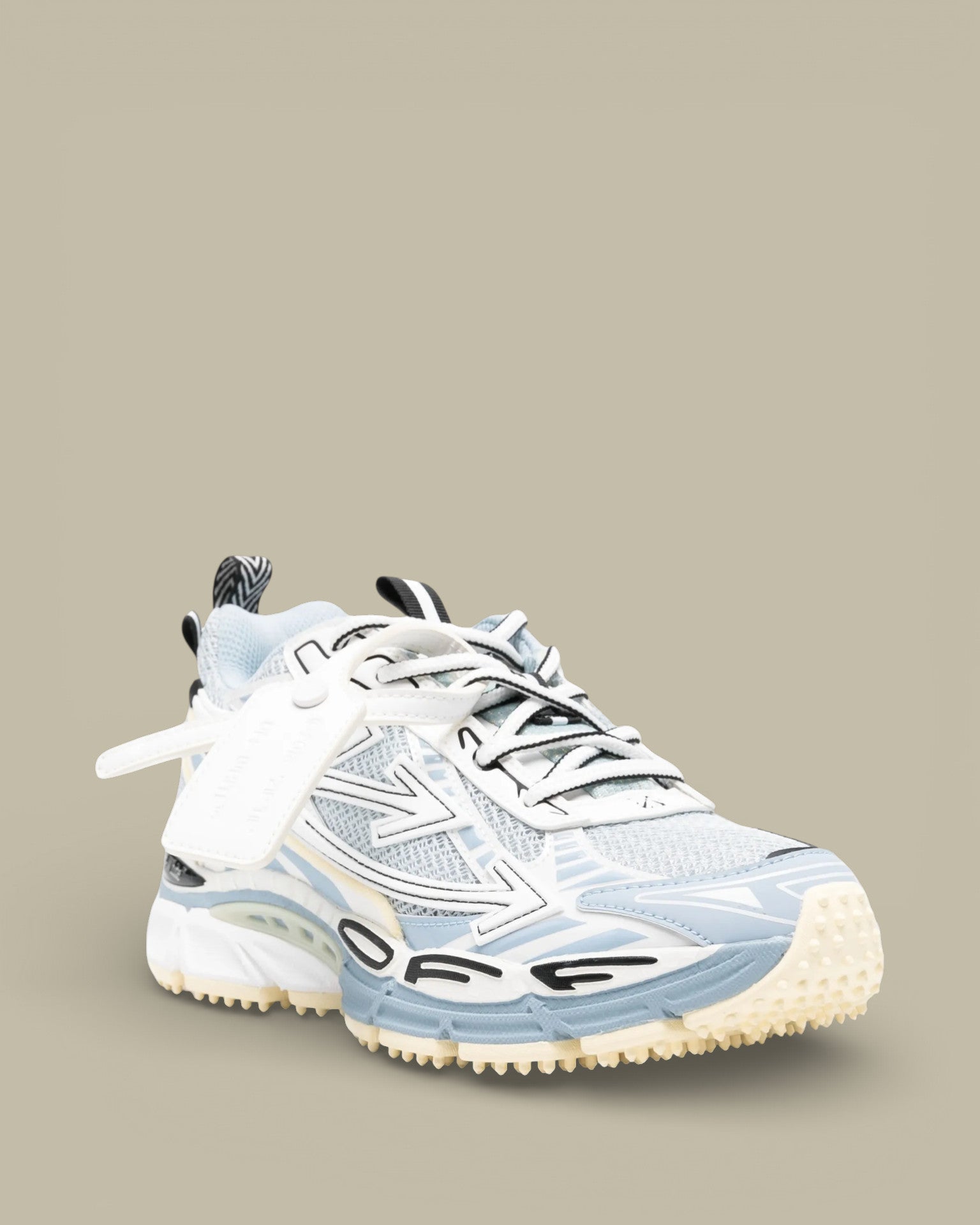 Sneakers Off - White Be Right Back - Blue Grey - SNEAKERS