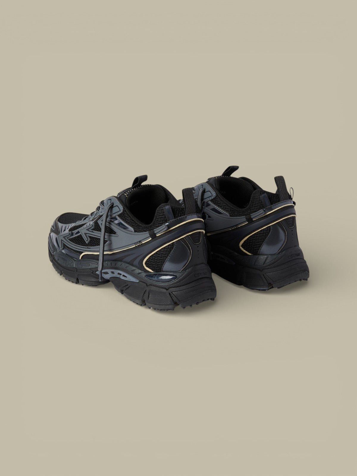 Sneakers Off - White Be Right Back - Full Black - SNEAKERS