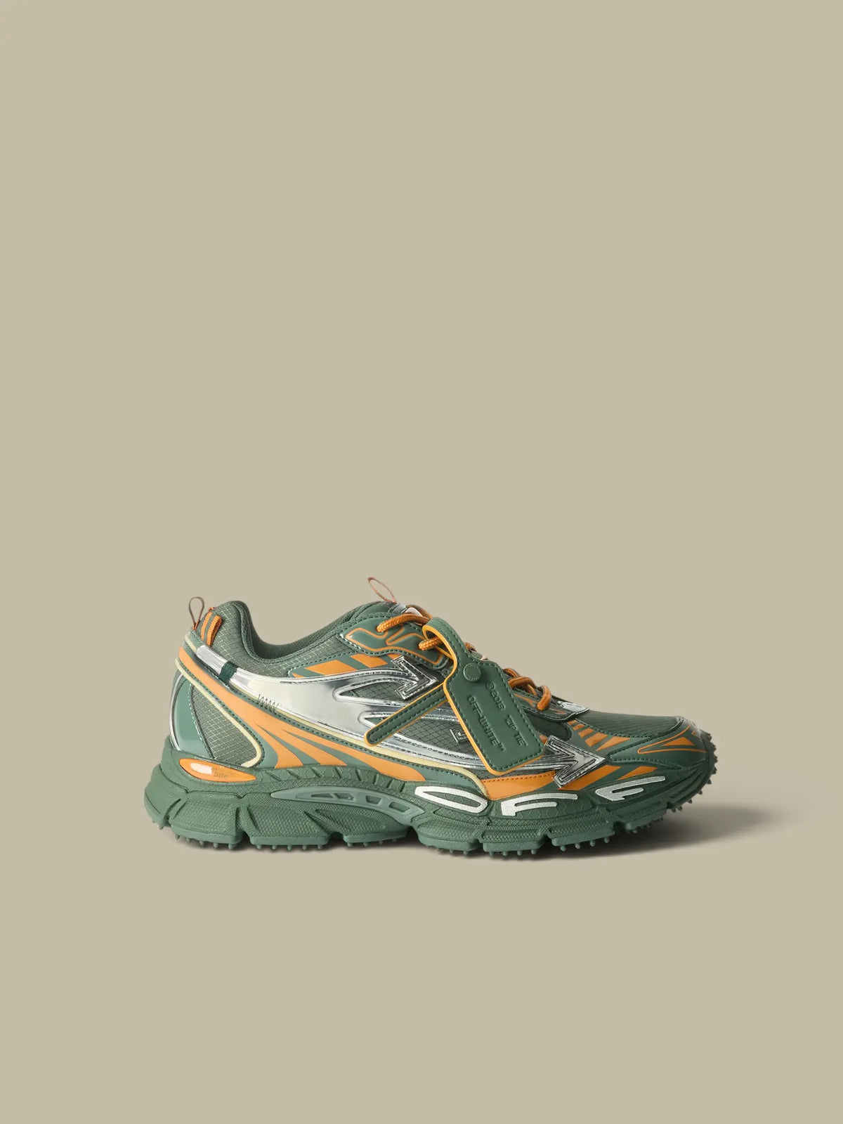 Sneakers Off-White Be Right Back  - Grey Neon Green Off-White