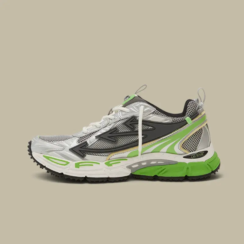 Sneakers Off-White Be Right Back  - Grey Neon Green Off-White