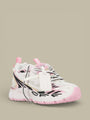 Sneakers Off - White Be Right Back - White Pink - SNEAKERS