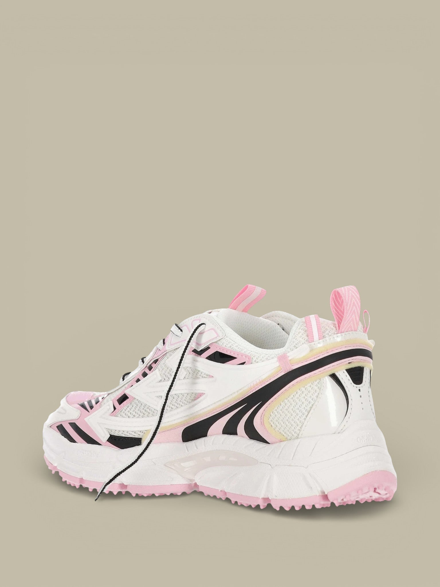 Sneakers Off - White Be Right Back - White Pink - SNEAKERS