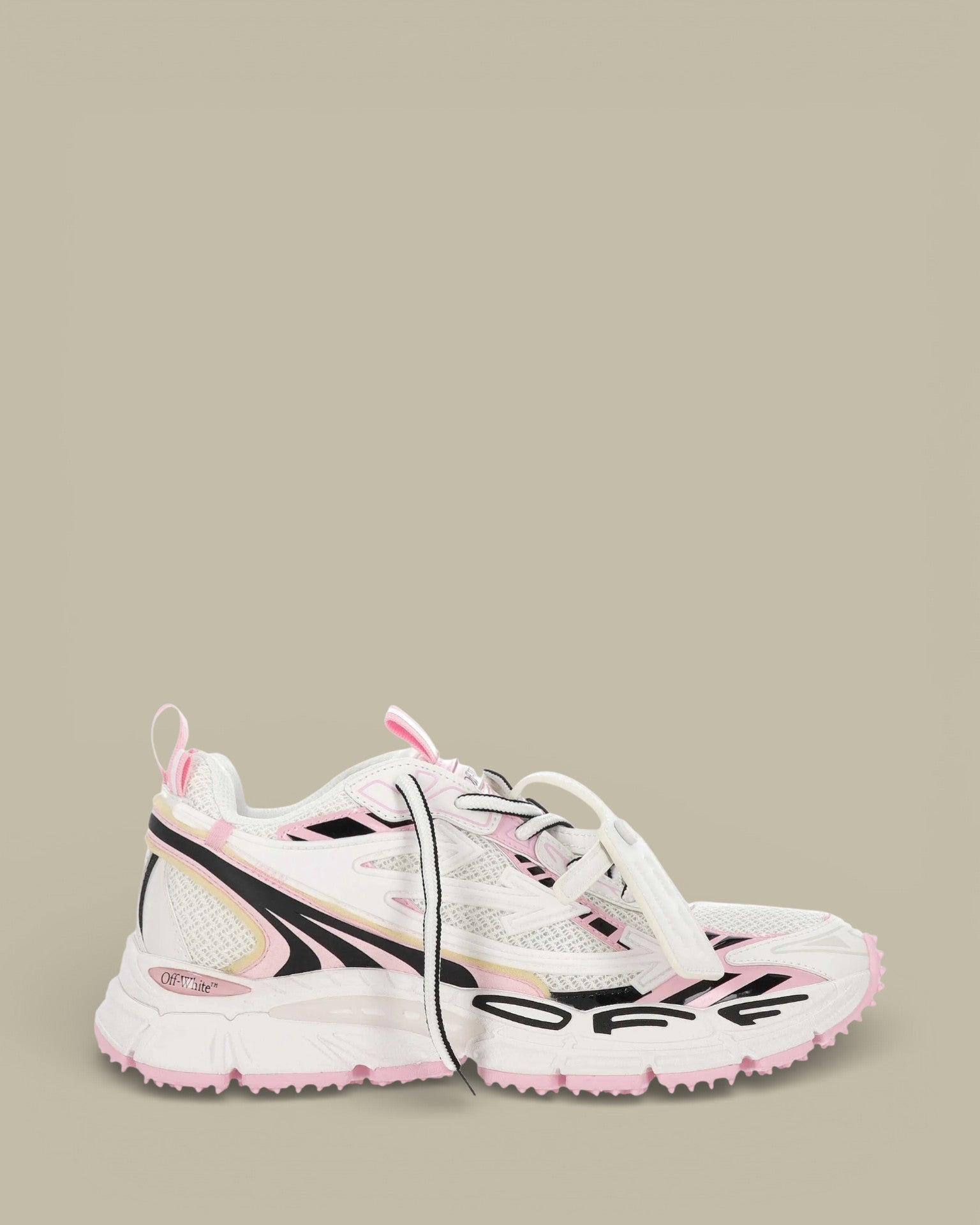 Sneakers Off - White Be Right Back - White Pink - SNEAKERS