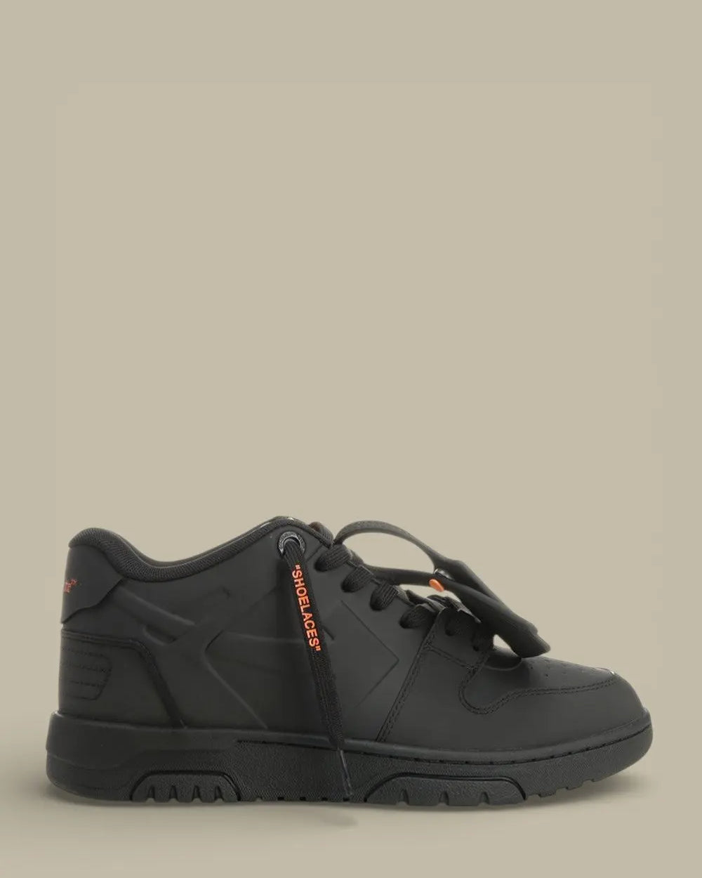 Sneakers Off - White Black Orange - Out Of Office - SNEAKERS