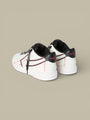 Sneakers Off - White Ooo Printed & Stitched Arrow - White Black - chaussure