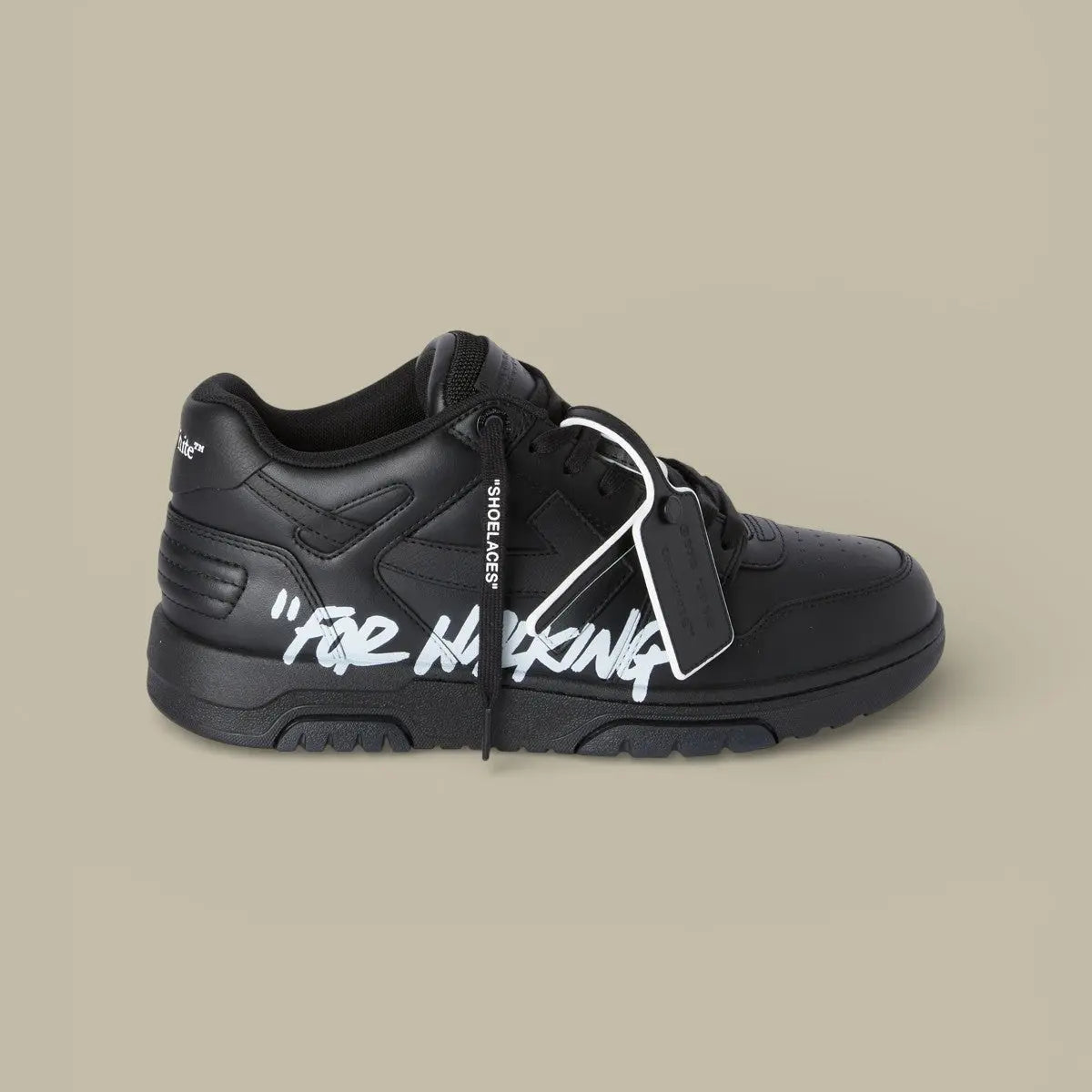 Sneakers Off - White Out Of Office - Black White - chaussure