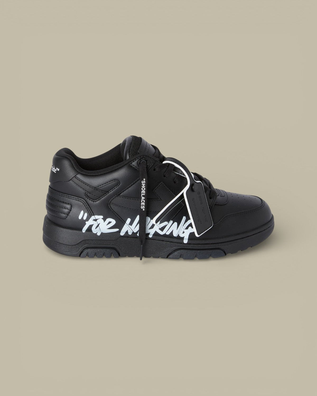 Sneakers Off - White Out Of Office - Black White - chaussure