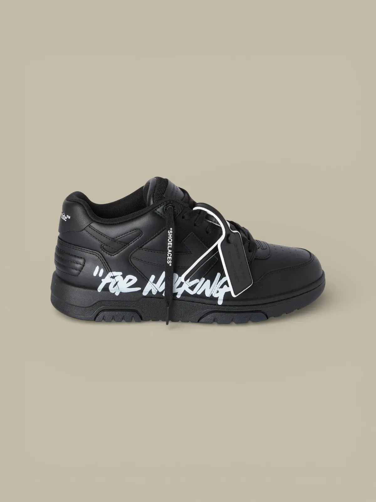 Sneakers Off - White Out Of Office - Black White - chaussure