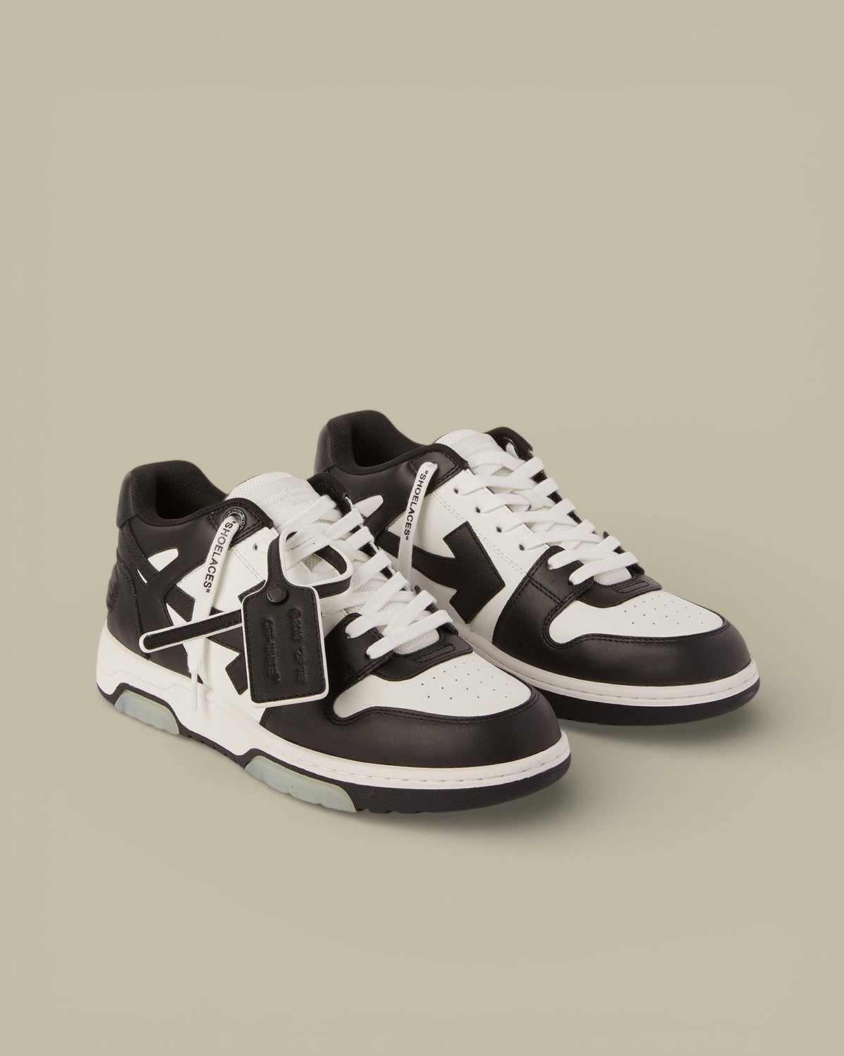 Sneakers Off - White Out Of Office - Black White - chaussure
