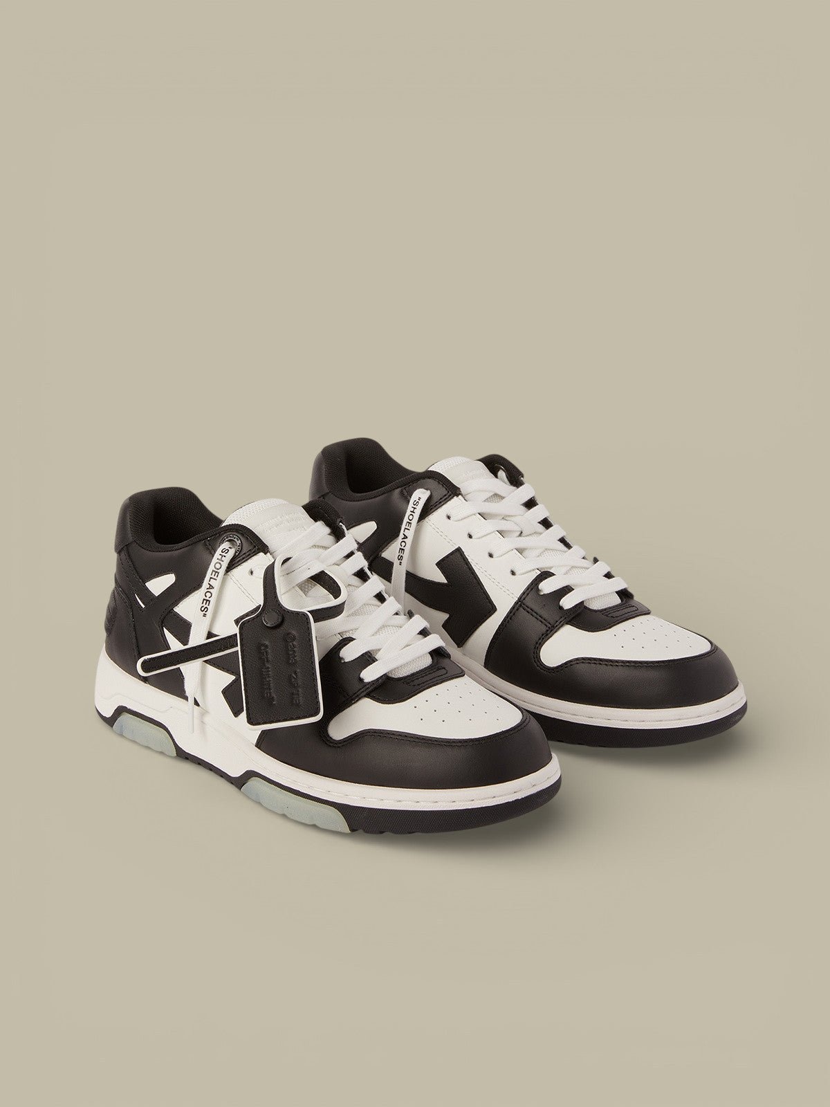 Sneakers Off - White Out Of Office - Black White - chaussure