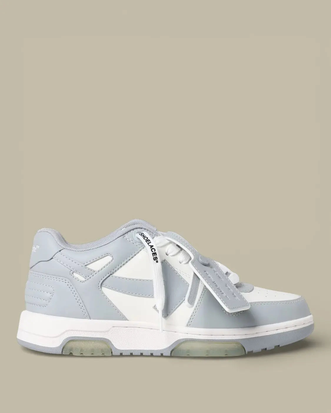Sneakers Off - White Out Of Office - Grey White - SNEAKERS