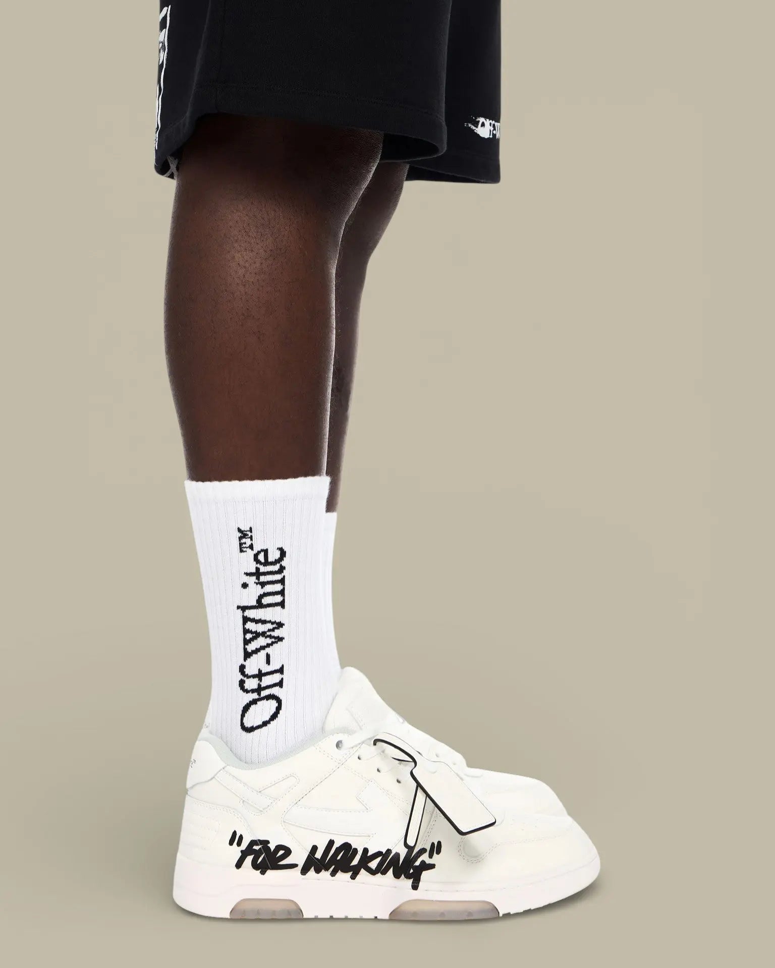 Sneakers Off - White Out Of Office - White "For Walking" - SNEAKERS