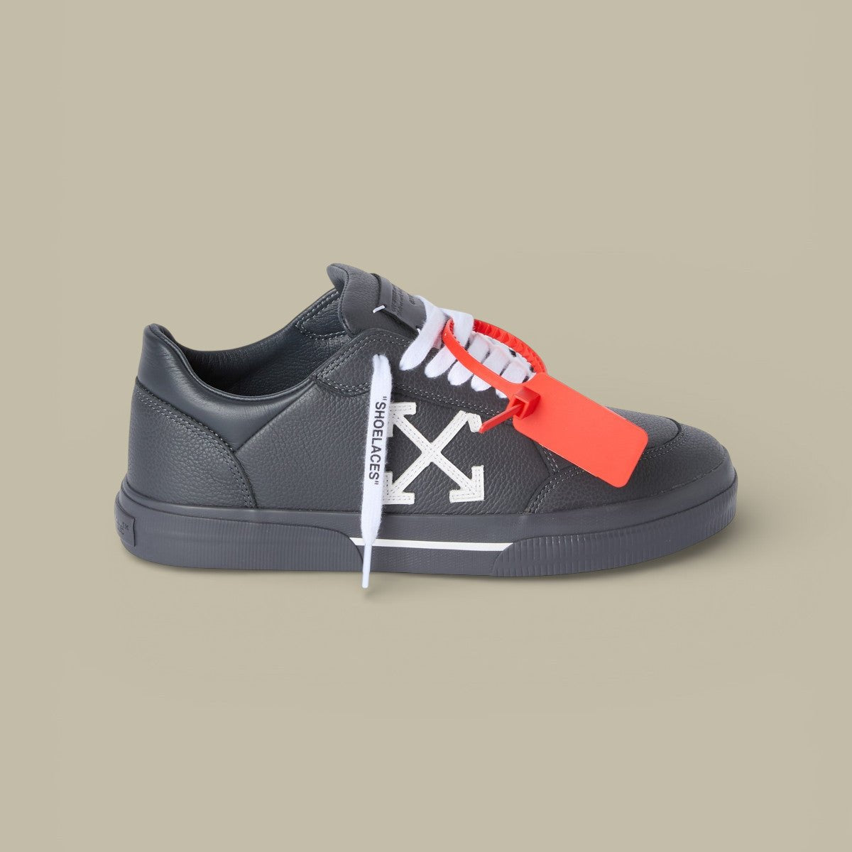 Sneakers Off - White Vulc Low - Gris - chaussure