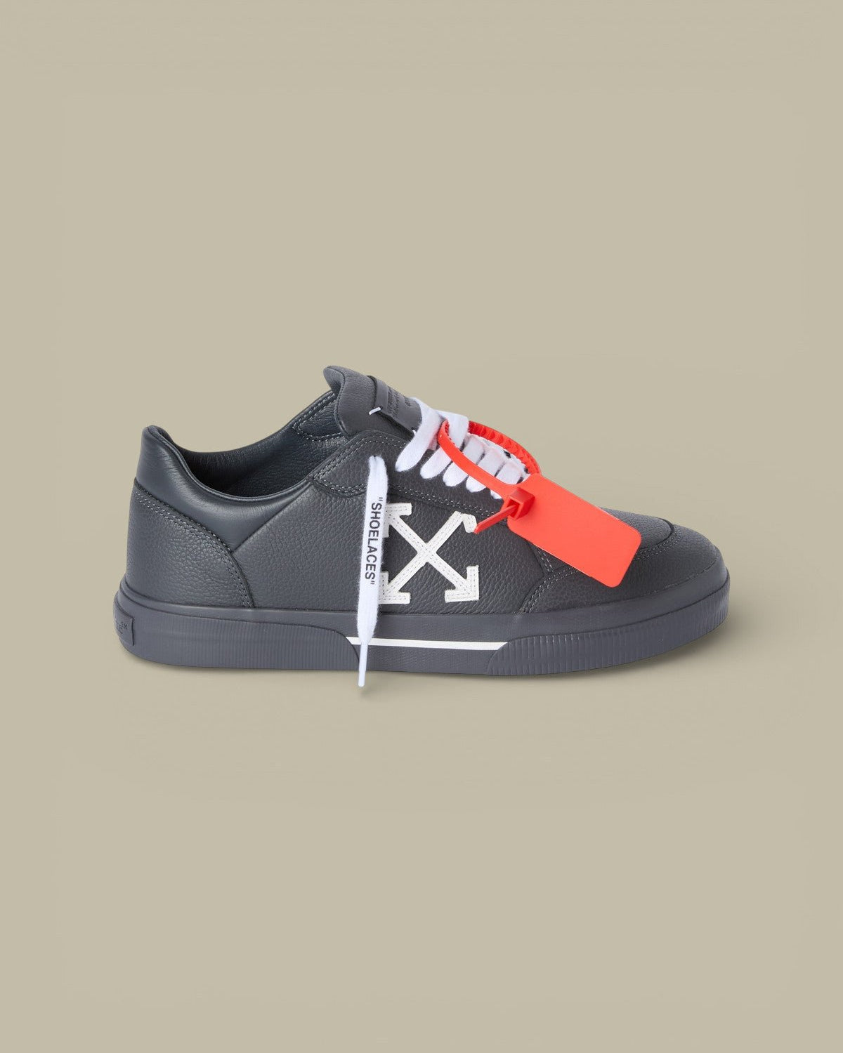 Sneakers Off - White Vulc Low - Gris - chaussure