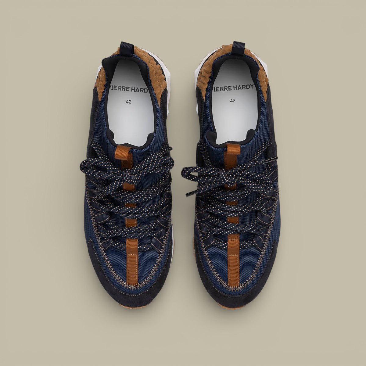 Sneakers Pierre Hardy Bleu Marine - Trek - SNEAKERS