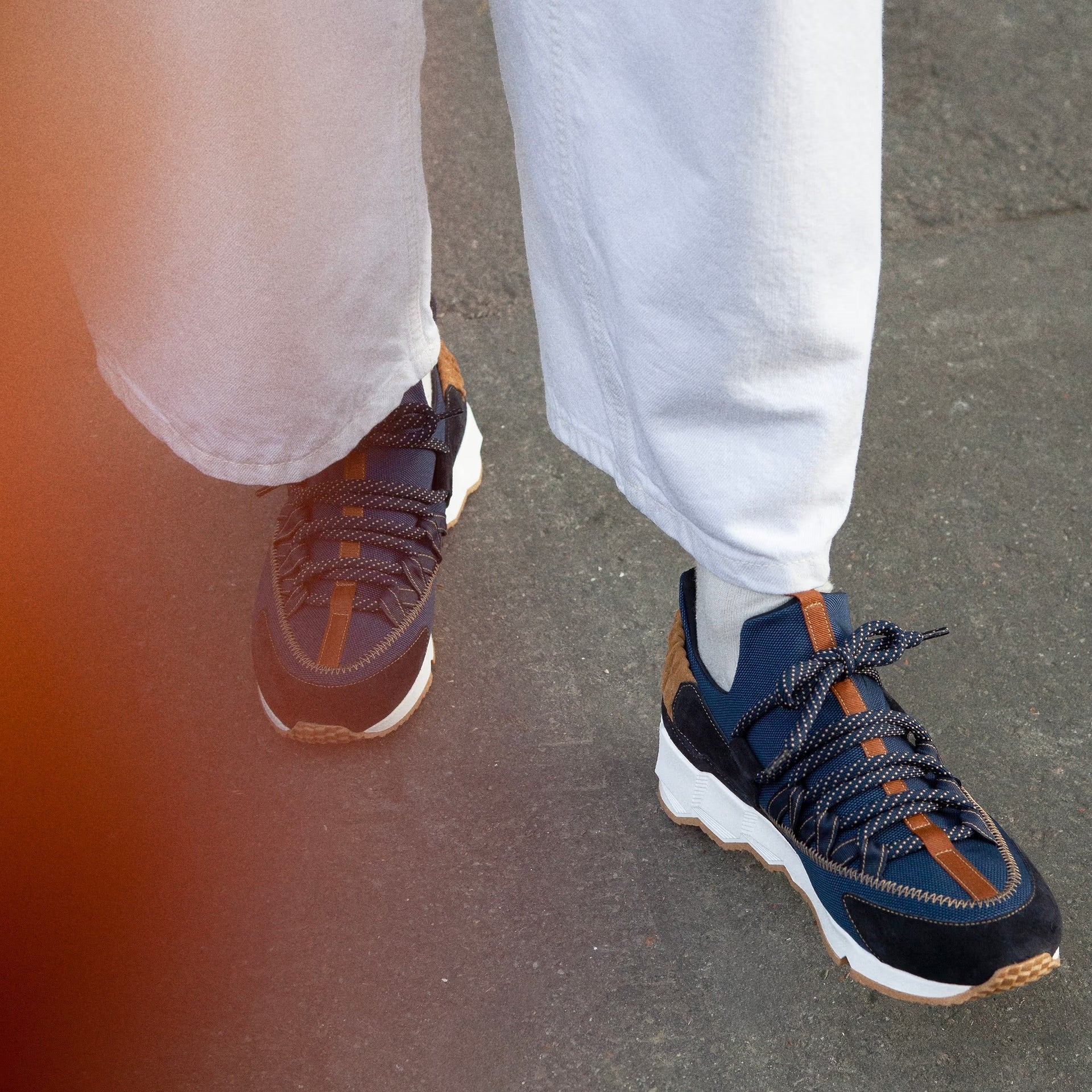 Sneakers Pierre Hardy Bleu Marine - Trek - SNEAKERS