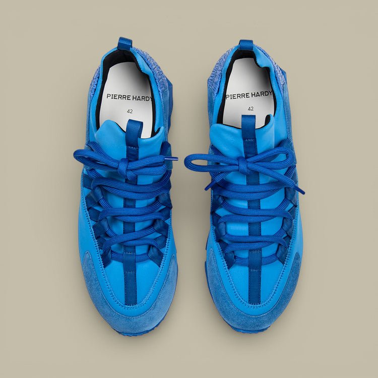 Sneakers Pierre Hardy Bleu - Trek Comet - chaussure