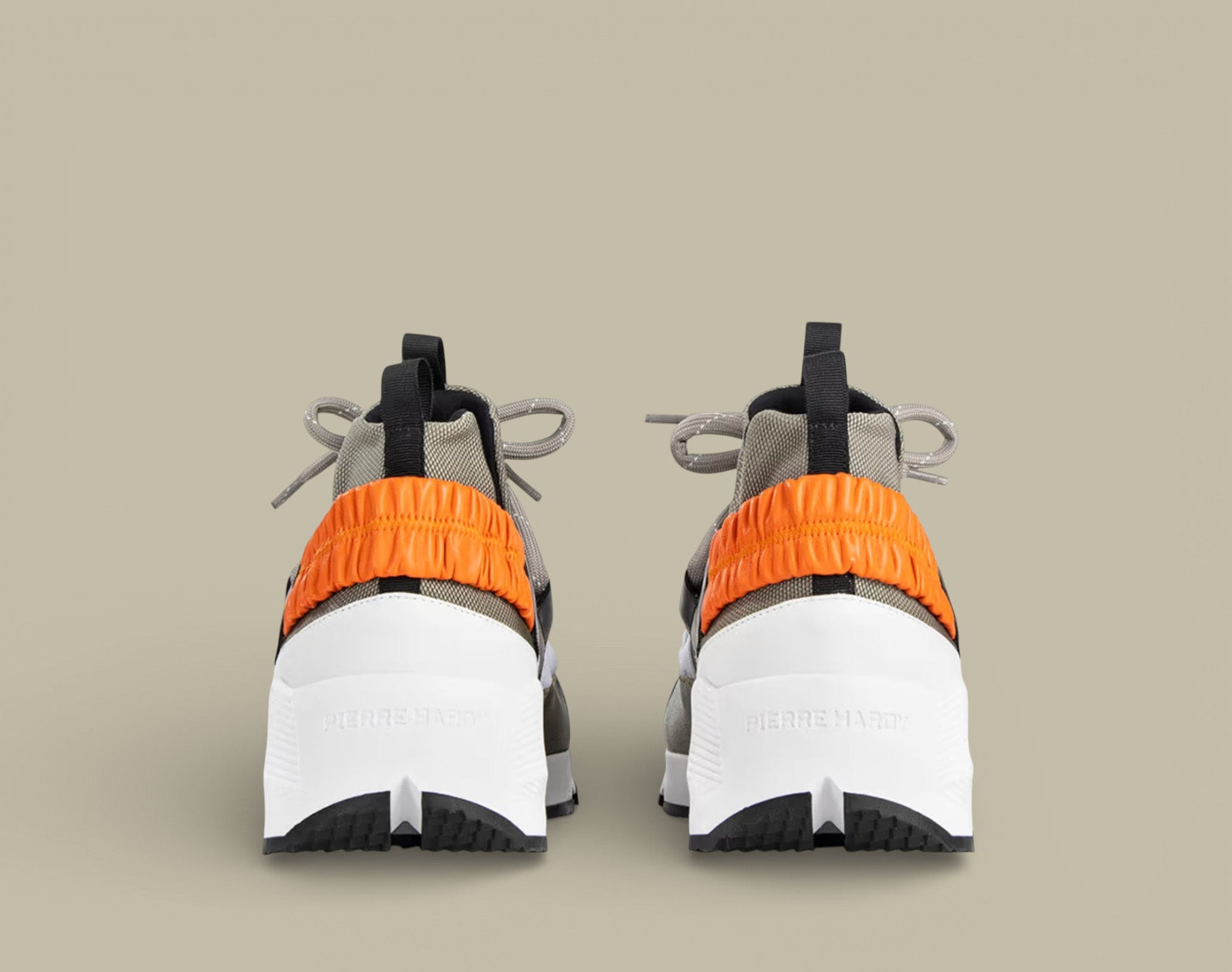 Sneakers Pierre Hardy Kaki - Trek Comet - chaussure