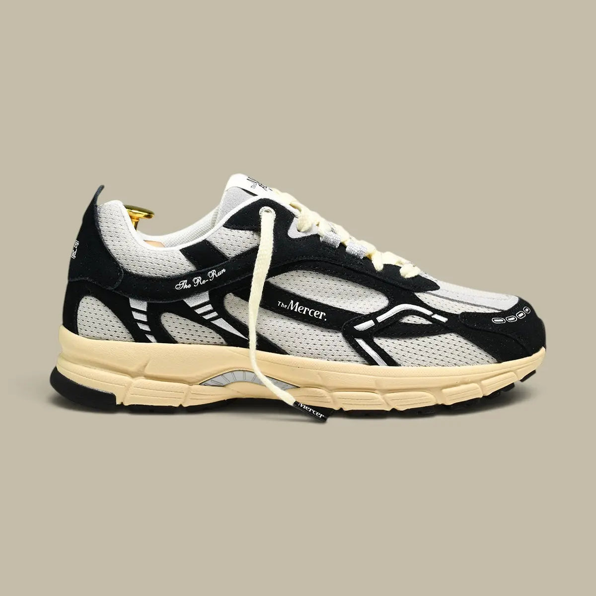 Sneakers The Mercer Antracite - The Re-Run Vintage The Mercer Brand