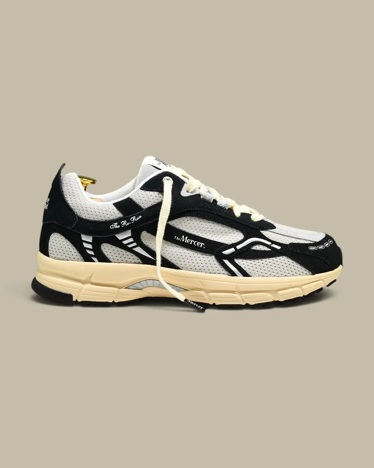 Sneakers The Mercer Antracite - The Re-Run Vintage The Mercer Brand