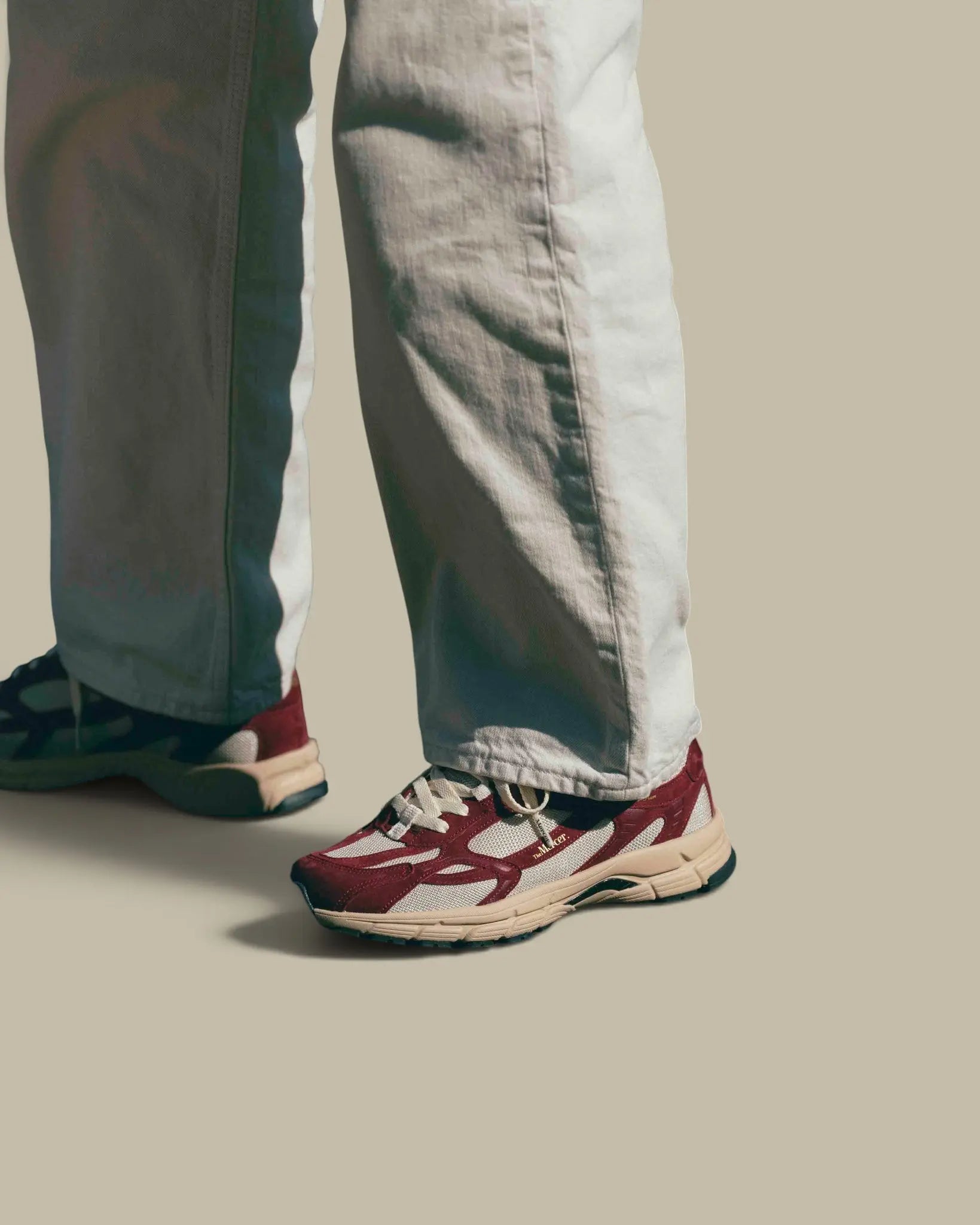 Sneakers The Mercer Bordeaux - The Re-Run Vintage The Mercer Brand