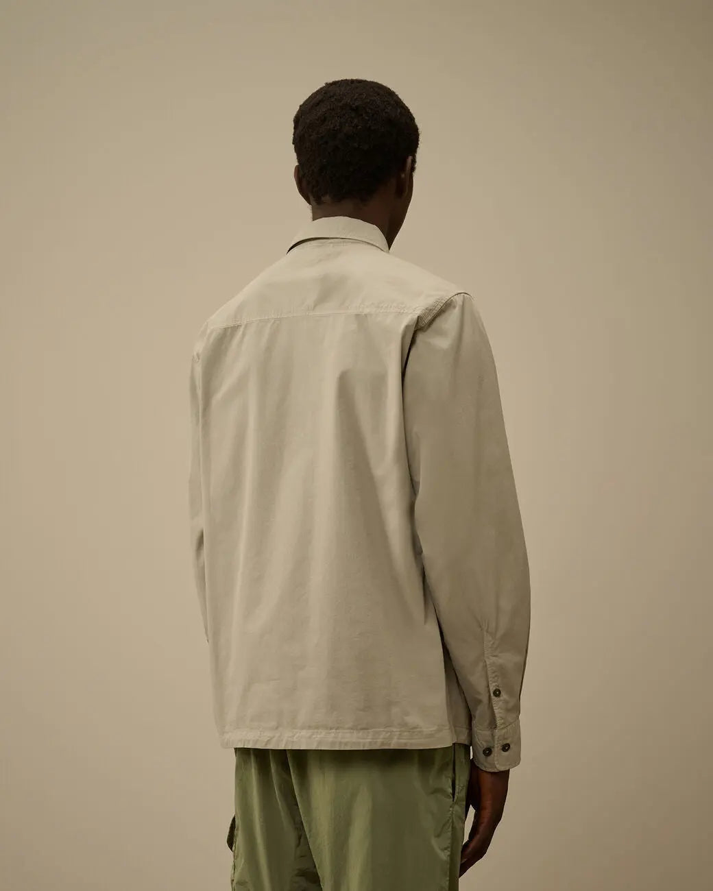 Surchemise C.P. Company Gris - Gabardine - surchemise