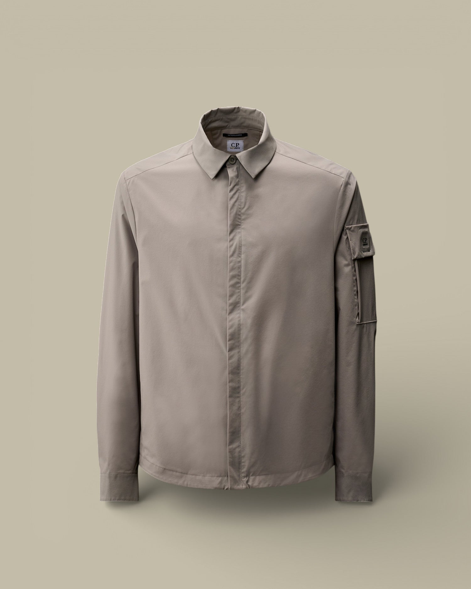 Surchemise C.P. Company Metropolis Gris - Metro - Tek - surchemise