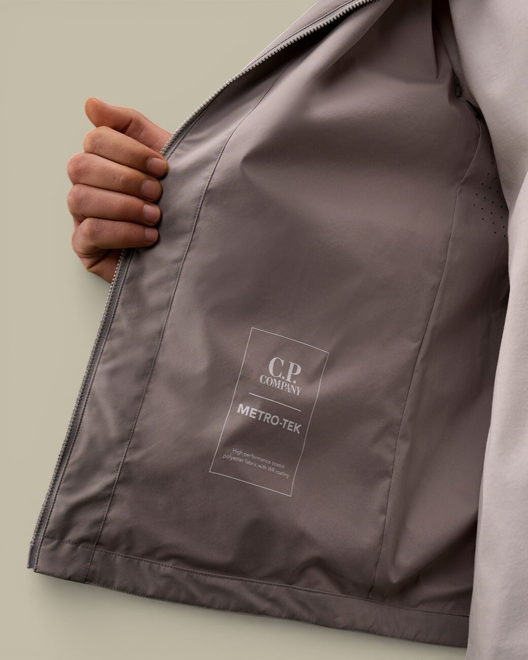 Surchemise C.P. Company Metropolis Gris - Metro - Tek - surchemise