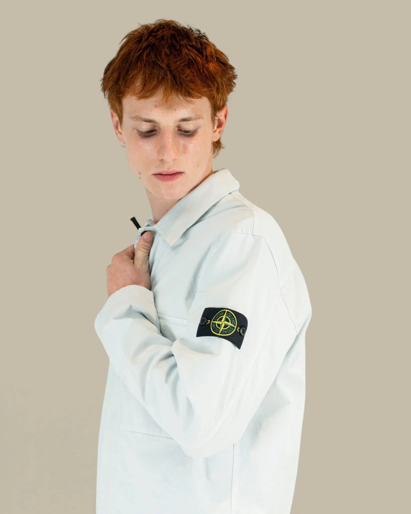 Surchemise Stone Island - Bleu Ciel Stone Island