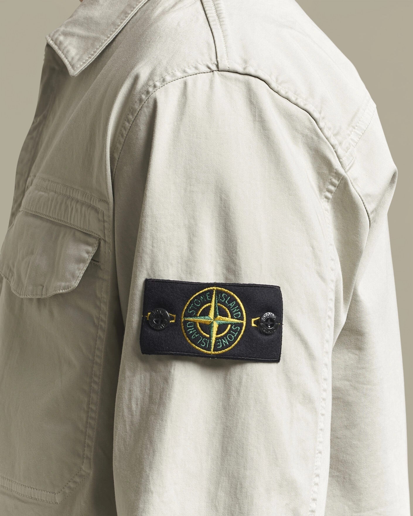 Surchemise Stone Island - Creme - surchemise